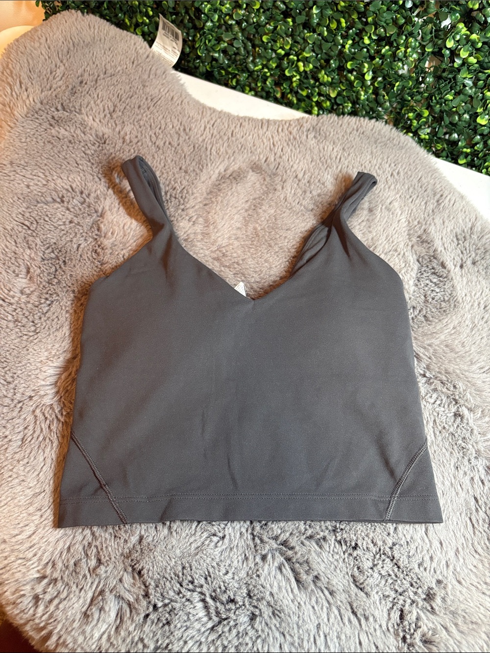 lululemon athletica Charcoal Align Tank Top Size 2